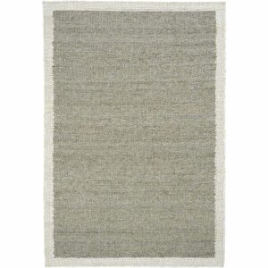 Wool 01 Natural Yün Halı Jüt El Dokuma Jüt Kilim Hasır Halı Bohem El Halısı Otantik Halı 120x180 cm