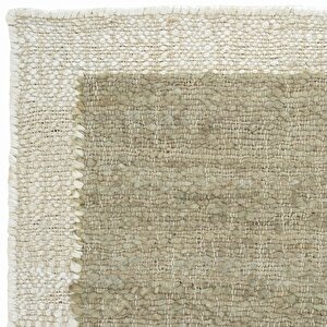 Cool Halı Wool 01 Natural Yün Halı Jüt El Dokuma Jüt Kilim Hasır Halı Bohem El Halısı Otantik Halı