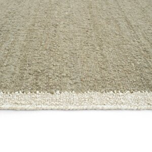 Cool Halı Wool 01 Natural Yün Halı Jüt El Dokuma Jüt Kilim Hasır Halı Bohem El Halısı Otantik Halı