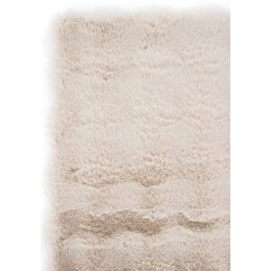 Cool Halı Sofia Vizon Halı Yıkanabilir Halı Yumuşak Uzun Tüylü Suni Kürk Halı Tavşan Post Peluş Halı