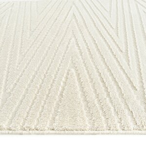 Cool Halı Newyork 3105 Krem Yumuşak Tuşeli Halı Kilim Salon Koridor Kesme Yolluk Dokuma Makine Halı