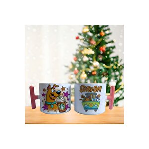 Scooby Doo Ve Kahvesi Porselen Fincan / Kupa -mug