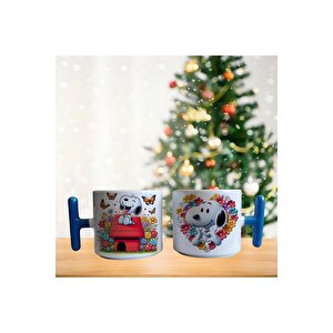 Snoopy Evi Porselen Fincan / Kupa -mug