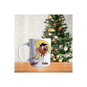 Speedy Gonzalez Hızlı Gonzales Çizgi Karakter Porselen Kupa