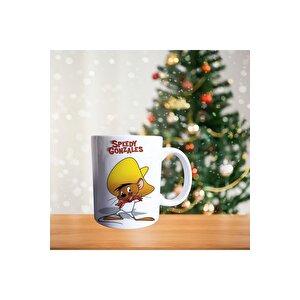 Speedy Gonzalez Hızlı Gonzales Çizgi Karakter Porselen Kupa