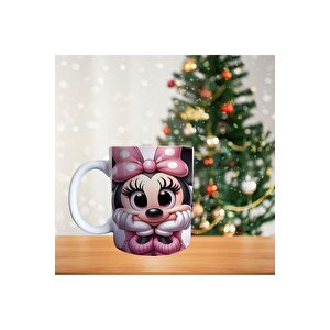Minnie Mouse - Disney - Çizgi Film Temalı Porselen Kupa
