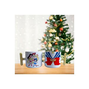 Ay Savaşçısı Mars Uranüs Porselen Fincan / Kupa -mug