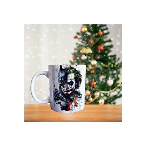 Joker - Batman - Super Kahraman Film Temalı Porselen Kupa