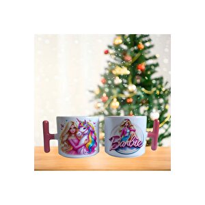 Pegasus Ve Barbie Porselen Fincan / Kupa -mug
