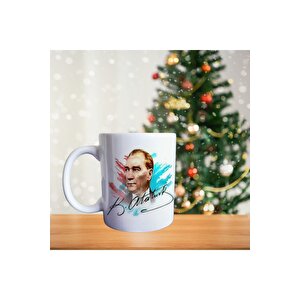 Gazi Mustafa Kemal Atatürk Porselen Kupa