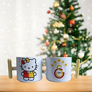 Galatasaray Hello Kitty Porselen Fincan / Kupa -mug