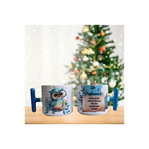 Haberci Baykuş Porselen Fincan / Kupa -mug