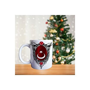 Bozkurt - Türkçülük Porselen Kupa