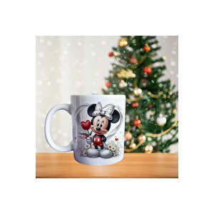 Mickey Mouse Temalı Porselen Kupa