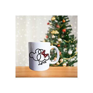 Mickey Mouse Temalı Porselen Kupa