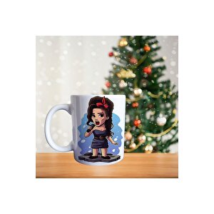 Pop Kraliçesi Amy Winehouse Avatar Temalı Porselen Kupa