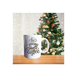 Mickey Mouse - Barista Mickey - Latte Uzmanı - Kahve Temalı Porselen Kupa