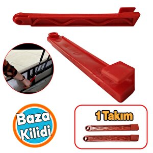 Plastik Baza Kilidi Baza Kapanma Önleyici Güvenlik Önlem 1 Çift Sağ Sol Takım Aparat Kilit