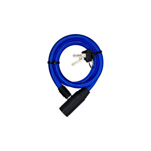 Bisiklet Kilidi 80 Cm Çelik Halat Zincir Kilit Çap 10 Mm Ø  Hırsız Önleme Güvenlik 1 Adet