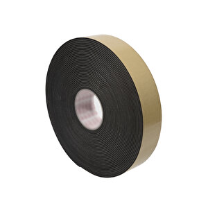Araç Oto Ses Isı Yalıtım İzolasyon Bandı Yapışkanlı Bant Epidyen Sünger En 45 Mm Kalın 3 Mm 25 Metre