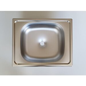 Artenova Paslanmaz Çeli̇k Evye 40x50 Deli̇ksi̇z