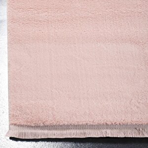 Royal Püsküllü Halı 160x220 Pudra Pudra