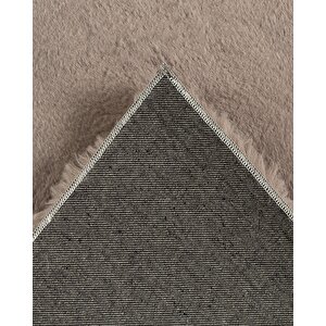 Fuzzy Kürk Halı 120x180 Antrasit Antrasit