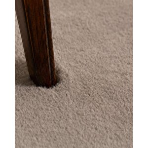 Jassrug Fuzzy Kürk Halı 120x180 Antrasit