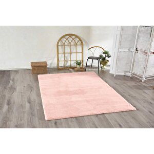 Kürk Halı 120x180 Pudra Pudra
