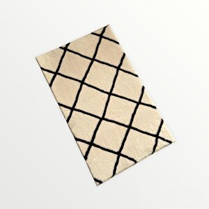 Royal Halı 50x80 Diamond Krem Krem