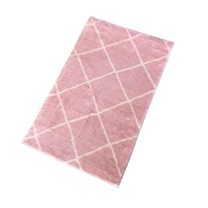 Royal Halı 50x80 Diamond Pudra Beyaz-Pudra