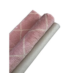 Royal Halı 50x80 Diamond Pudra Beyaz-Pudra