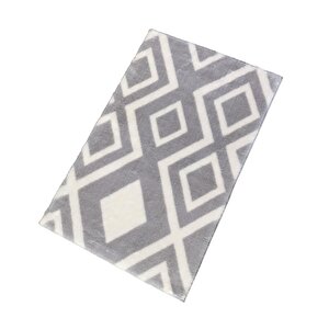 Jassrug Royal Halı 50x80 Karo Gri