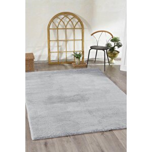Kürk Halı 80x120 Gri Gri