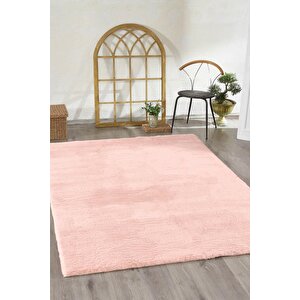Kürk Halı 80x120 Pudra Pudra