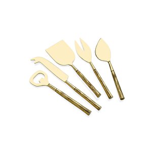 Goldy Peynir Servis Takımı 5 Parça