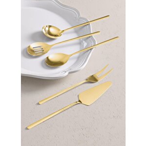 Giallo Servis Seti Gold 5 Parça
