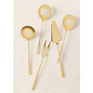 Giallo Servis Seti Gold 5 Parça