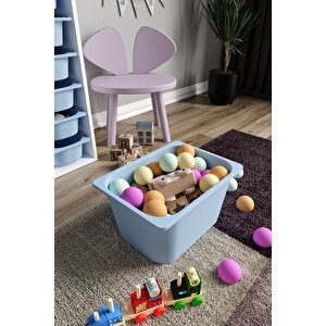 %100 Mdf - Xl Mono 7 Sepetli Oyuncak Dolabı