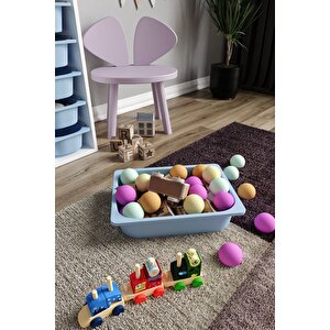 %100 Mdf - Xl Mono 7 Sepetli Oyuncak Dolabı