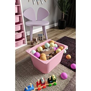 %100 Mdf - Xl Duo 16 Sepetli Oyuncak Dolabı