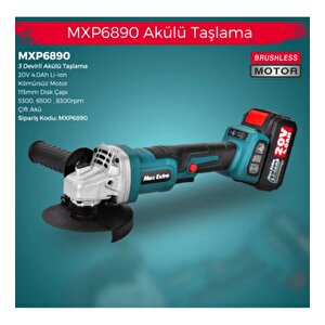 Mxp6890 Akülü Taşlama 115 Mm