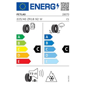 225/40 R18 Tl 92w Reinf. Multi Action Pt565 Dört Mevsim Lastiği (üretim Tarihi:2025)