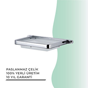 İgk Yapi - Çelik Banyo Mercan Montajlı Sabunluk (ms10-068)