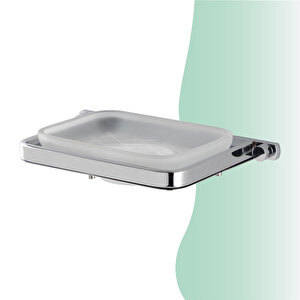 İgk Yapi - Çelik Banyo Mercan Montajlı Sabunluk (ms10-003)