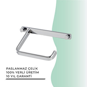 İgk Yapi - Çelik Banyo Mercan Açık Tuvalet Kâğıtlığı (ms10-009)