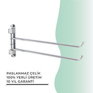 İgk Yapi - Çelik Banyo Mercan İkili Döner Havluluk (ms10-019)