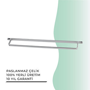 İgk Yapi - Çelik Banyo Mercan Uzun Havluluk 50cm (ms10-006)