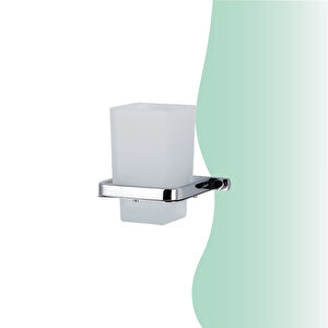 İgk Yapi - Çelik Banyo Mercan Montajlı Diş Fırçalık (ms10-069)