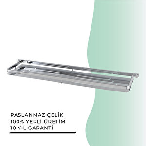 İgk Yapi - Çelik Banyo Mercan Ayna Etajeri (ms10-005)